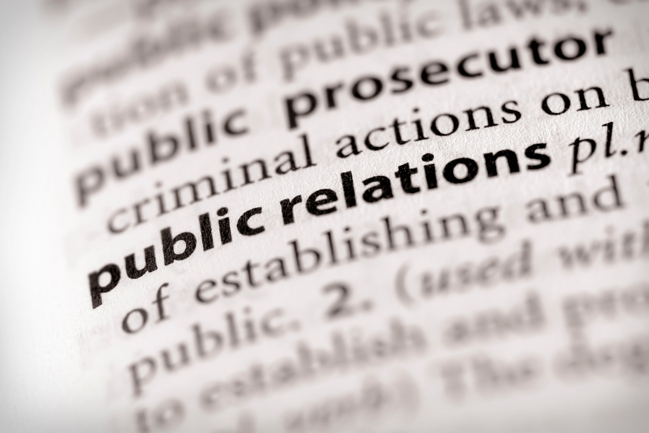 Public Relations in the Dictionary